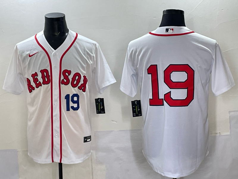 Men 2025 Boston Red Sox #19 Anthony white Nike MLB Jersey style 011